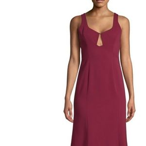 NWT BCBGMAXAZRIA KEYHOLE GOWN (4) (MSRP $338)
